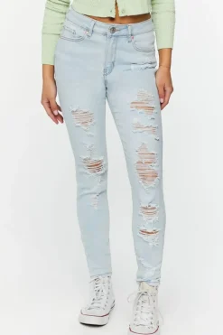 Distressed Skinny Jeans