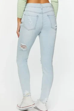 Distressed Skinny Jeans