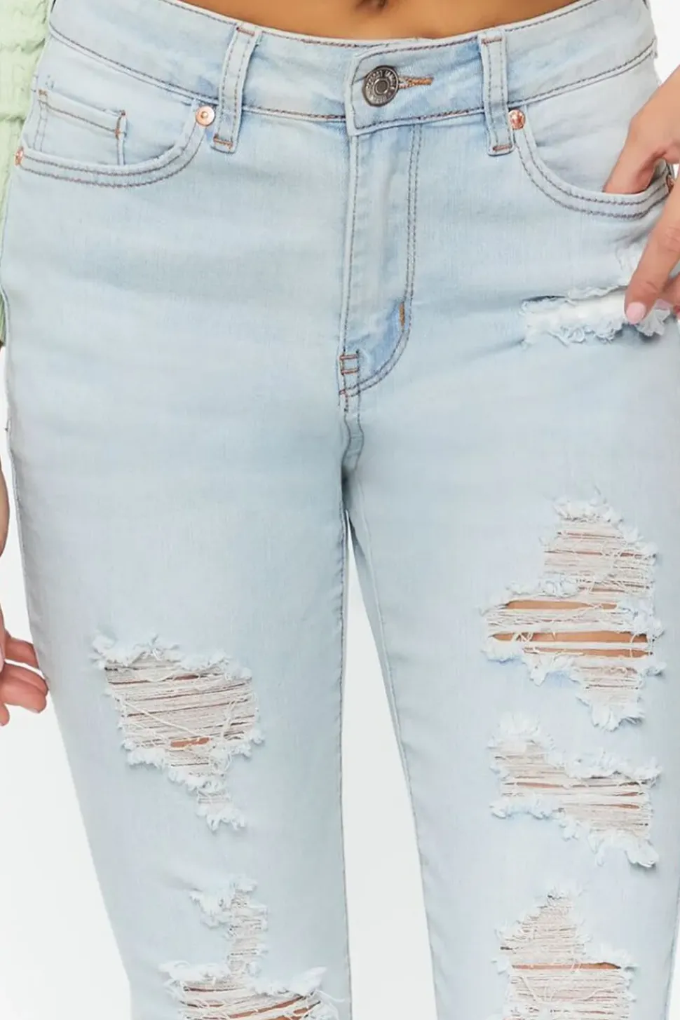 Distressed Skinny Jeans