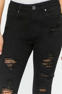 Distressed Skinny Jeans