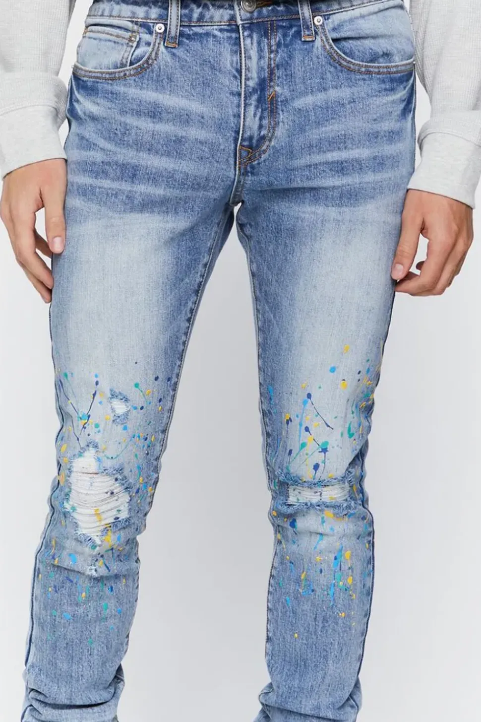 Distressed Skinny Jeans