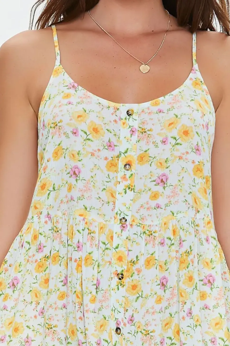 Ditsy Floral Print Cami Dress
