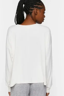 Dolman-Sleeve Pajama Top