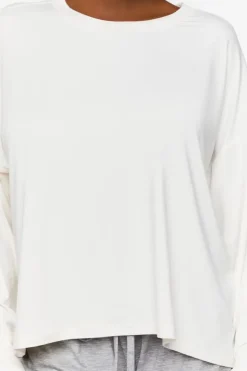 Dolman-Sleeve Pajama Top