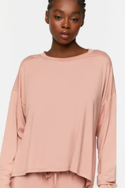 Dolman-Sleeve Pajama Top