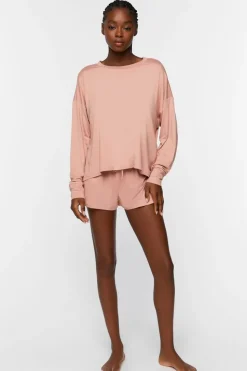 Dolman-Sleeve Pajama Top