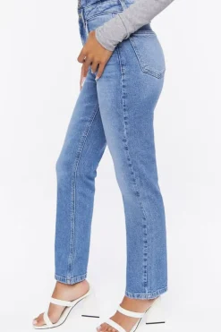 Double-Waisted Long Jeans