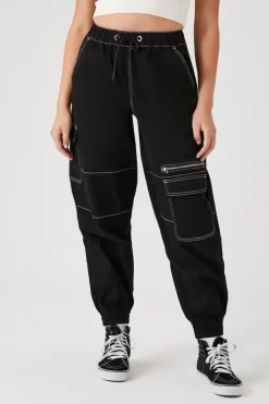 Drawstring Cargo Joggers