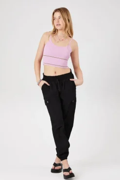 Drawstring Cargo Joggers
