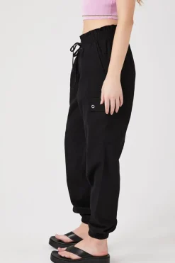 Drawstring Cargo Joggers