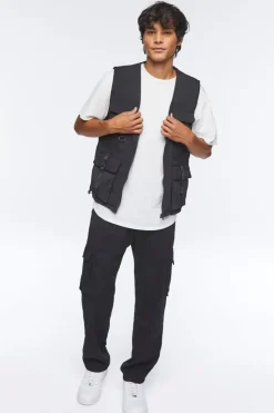 Drawstring Cargo Joggers