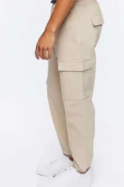 Drawstring Cargo Joggers