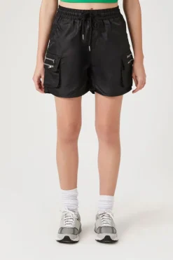 Drawstring Cargo Shorts