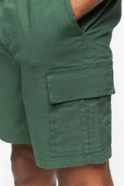 Drawstring Cargo Shorts