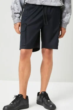 Drawstring Cargo Shorts