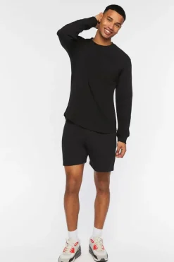 Drawstring Fleece Shorts