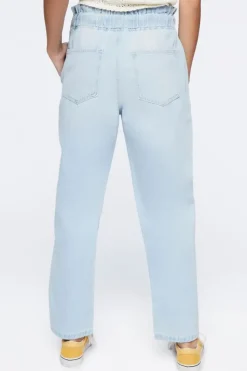 Drawstring Paperbag Jeans