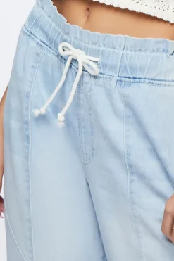 Drawstring Paperbag Jeans