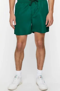 Drawstring Swim Trunks