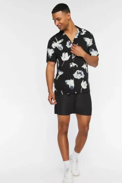 Drawstring Swim Trunks