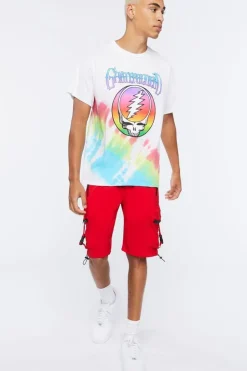 Drawstring Utility Cargo Shorts