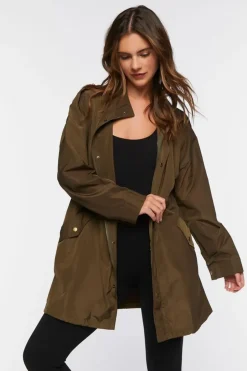 Drawstring Utility Jacket