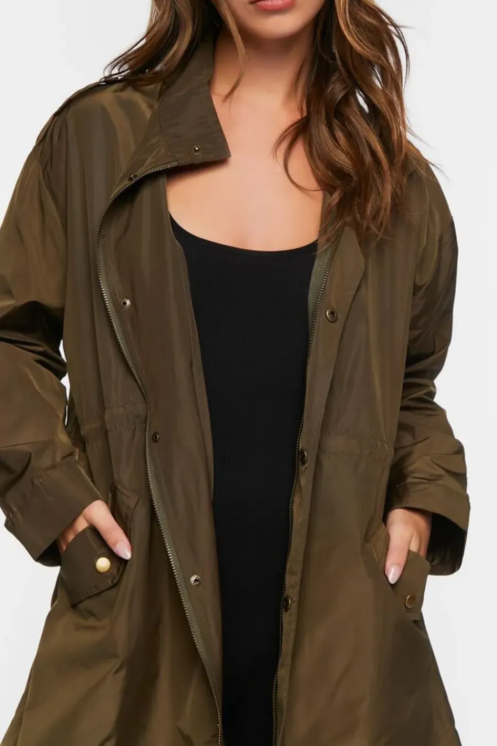 Drawstring Utility Jacket