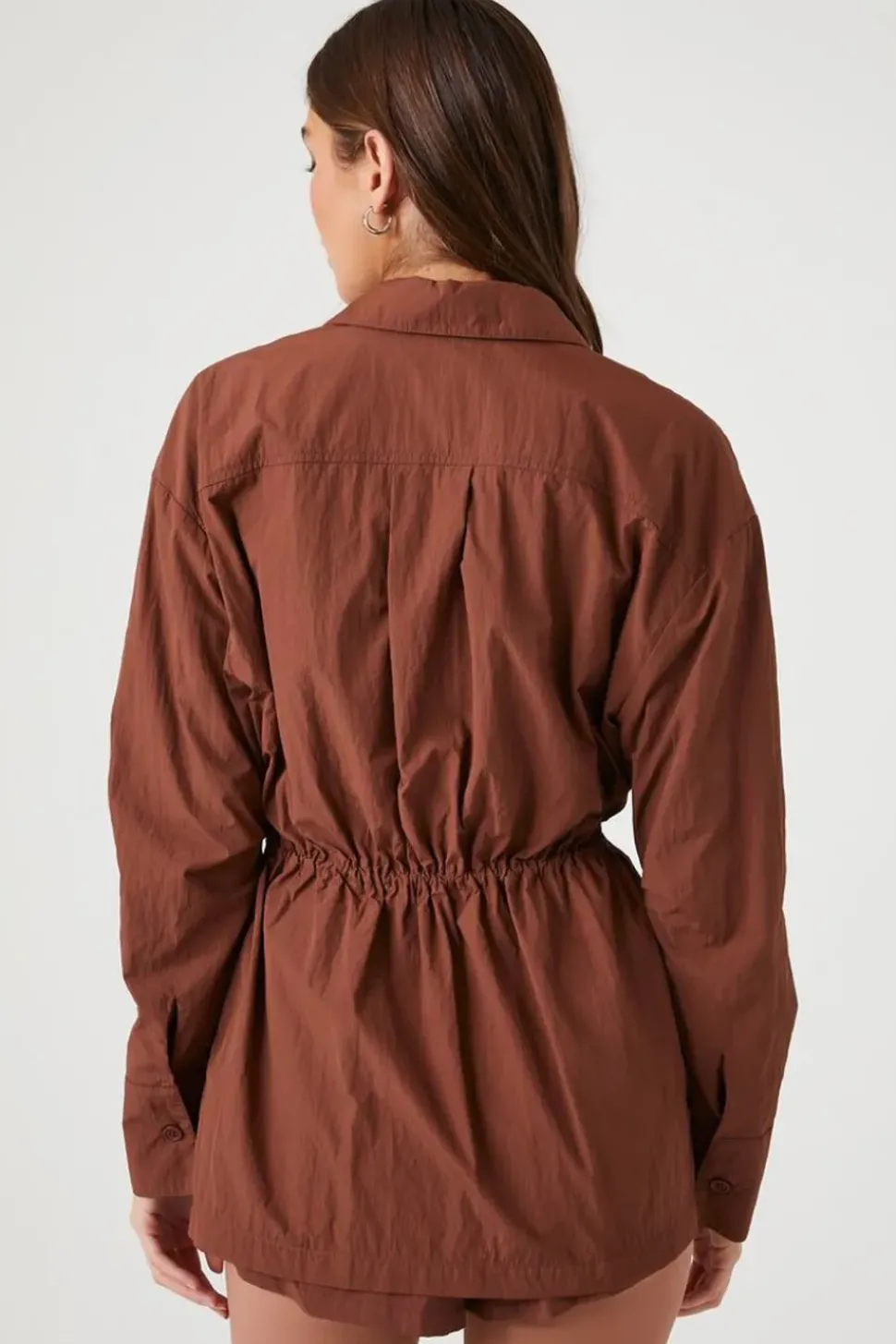 Drawstring Utility Jacket