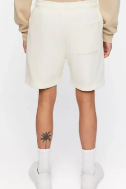 Drawstring Vented-Hem Shorts