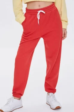 Drawstring Waist Joggers