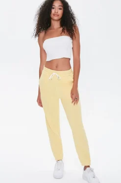 Drawstring Waist Joggers