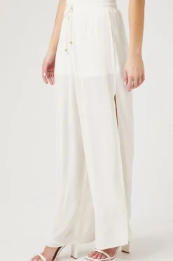 Drawstring Wide-Leg Pants