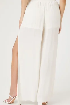 Drawstring Wide-Leg Pants