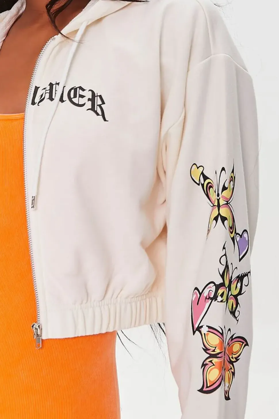 Dreamer Graphic Zip-Up Hoodie