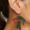 Drip Mushroom Drop Earrings