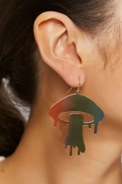 Drip Mushroom Drop Earrings