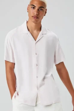 Drop-Sleeve Buttoned Shirt