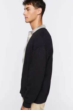 Drop-Sleeve Cardigan Sweater