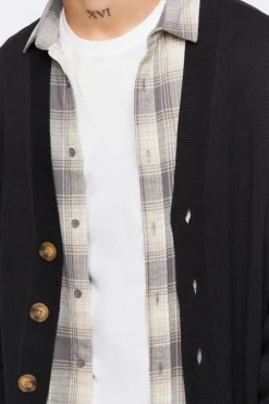 Drop-Sleeve Cardigan Sweater