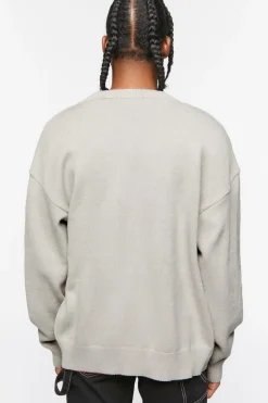 Drop-Sleeve Cardigan Sweater