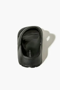 Dual-Strap Vinyl Slides