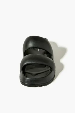 Dual-Strap Vinyl Slides