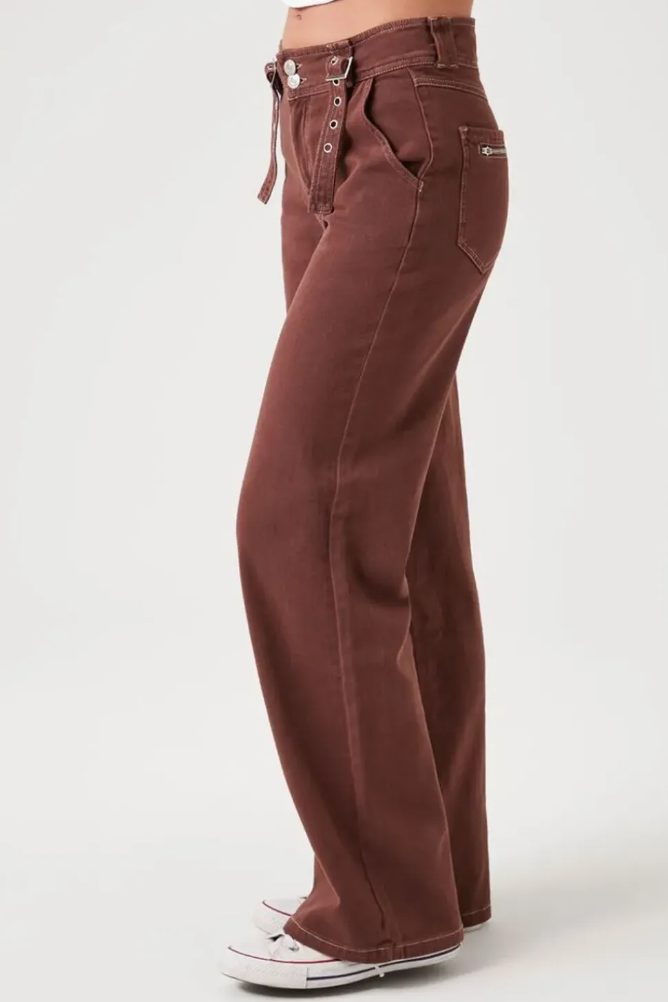 Dual Utility Strap Jeans