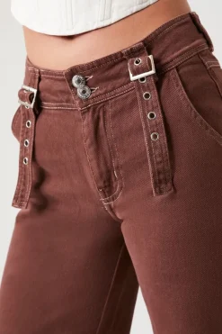 Dual Utility Strap Jeans