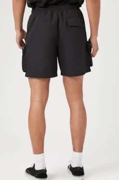 3D Zipper Pocket Cargo Shorts