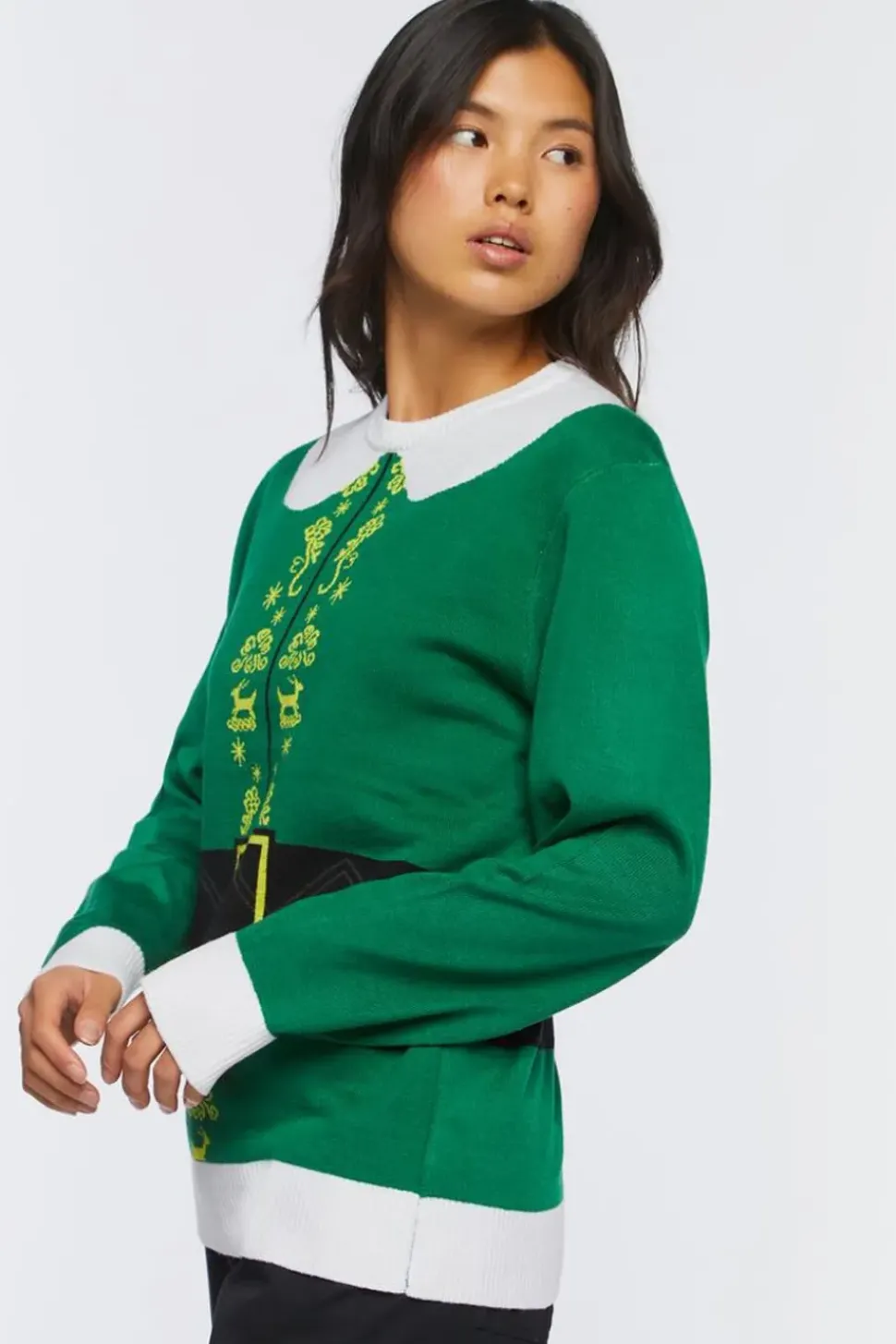 Elf Print Sweater