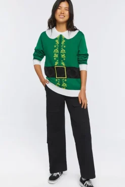 Elf Print Sweater