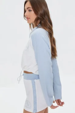 Embroidered Beverly Hills Graphic Pullover