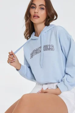Embroidered Beverly Hills Hoodie