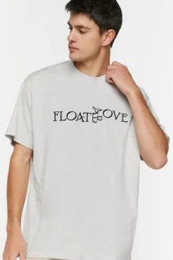 Embroidered Float Above Tee